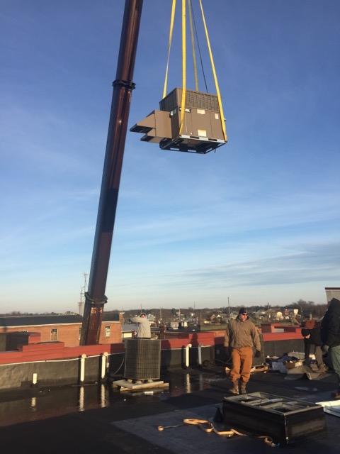 Roof Unit Installation